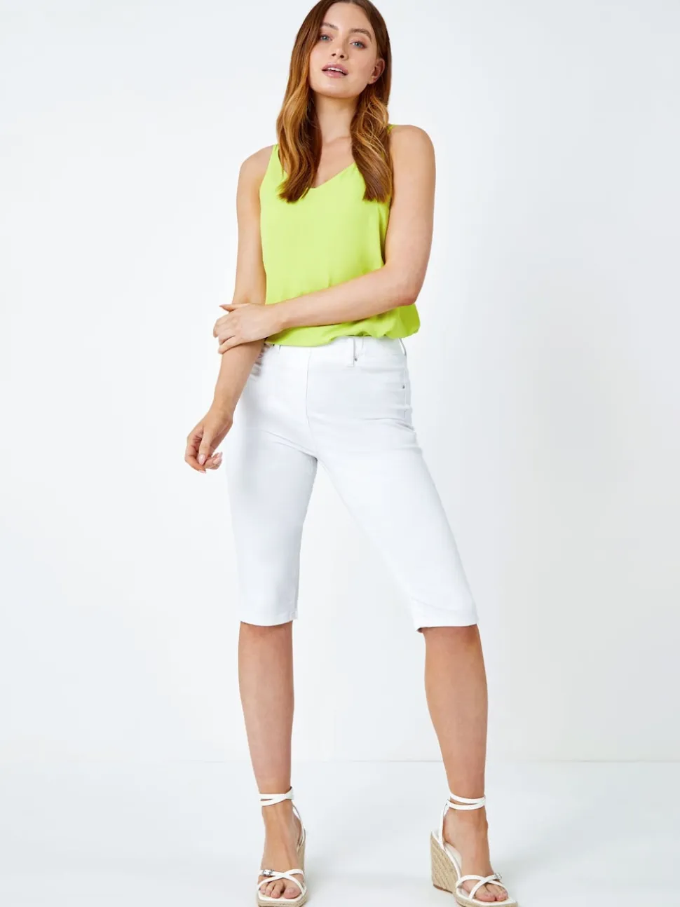 Roman Denim Pantalons extensibles à genoux pour pousseurs de pédales