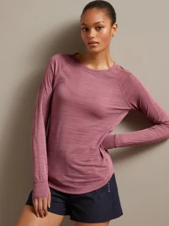 Rose - Active Lightweight Manches longues Top