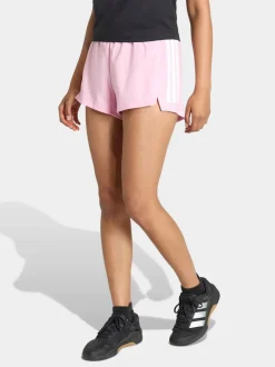 Rose - adidas Hyperglam 3Shorts tissés à Rayures