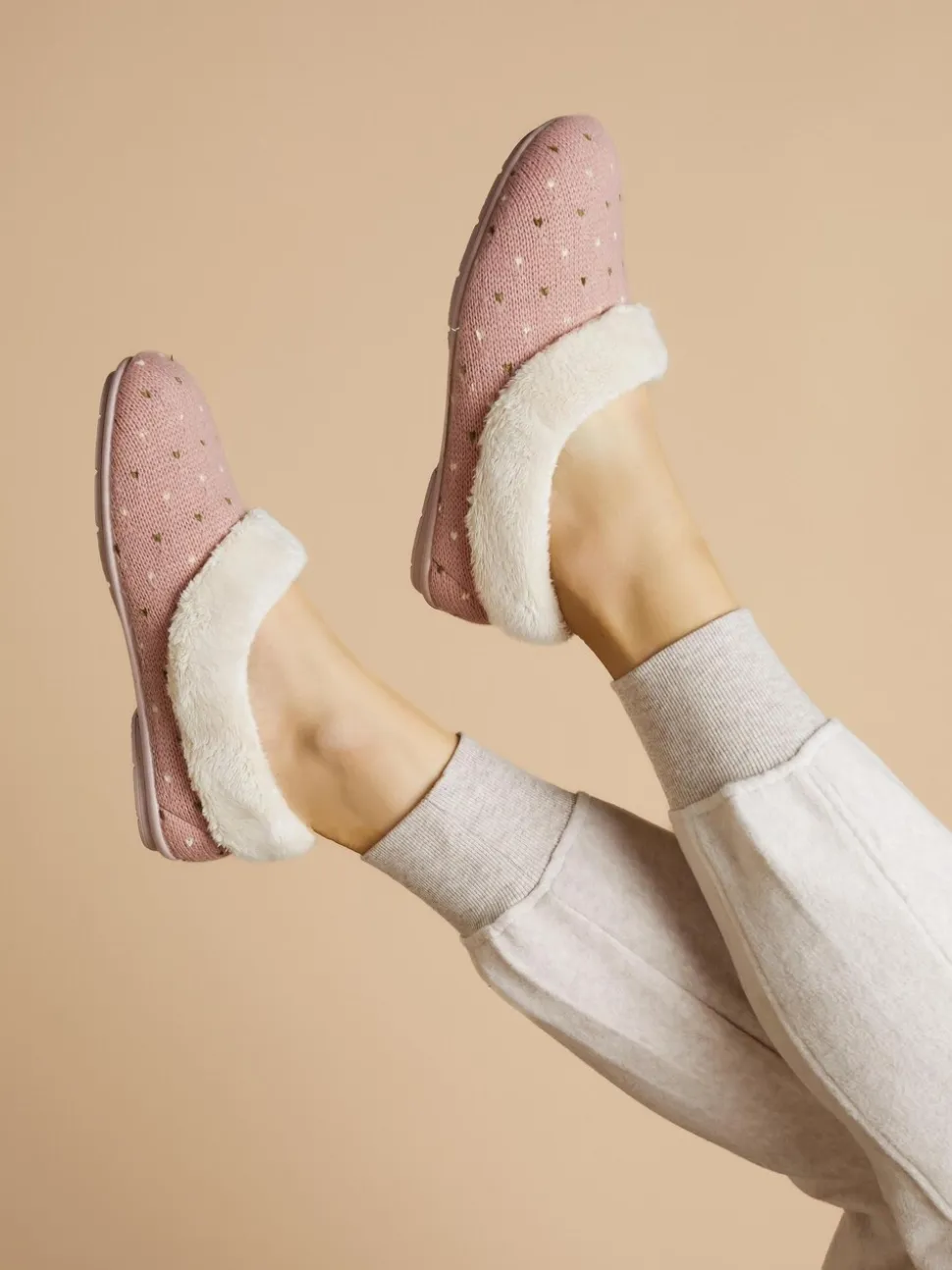 Rose - Chaussons Jones Bootmaker Floella Full