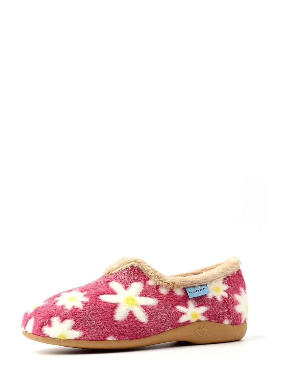 Rose - Chaussons Lunar pour femme à fleurs
