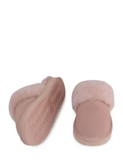 Rose - Chaussons mules Radley Maple Lane en peau de mouton