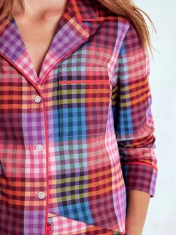Rose - Chemise de pyjama Boden en coton brossé