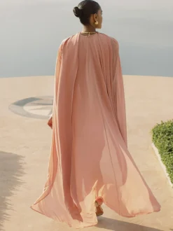 Rose - Combinaison cape ample Reiss Farley