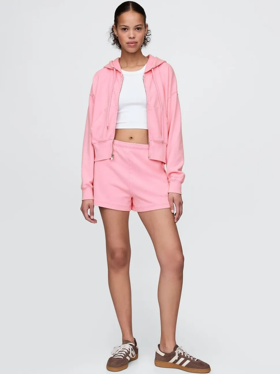 Rose - Gap Heavyweight Français Terry Classic Sweat Shorts
