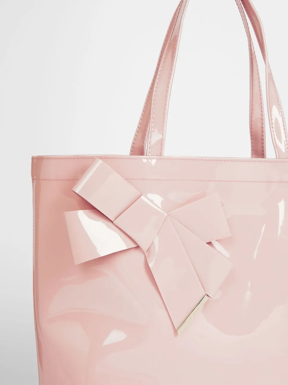 Rose - Grand sac à logo et nœud Ted Baker Nicon