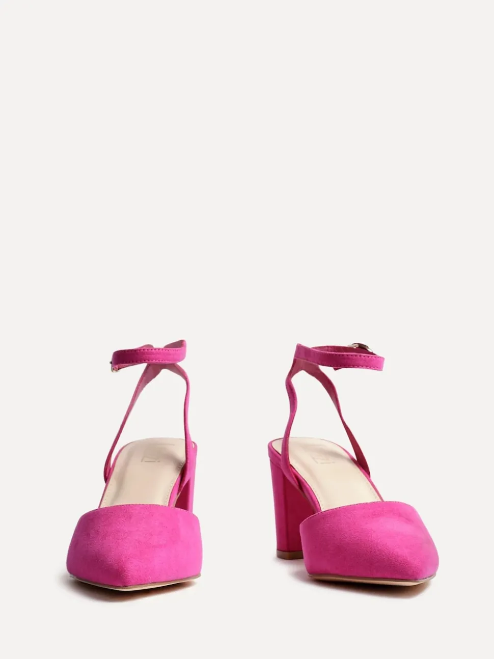 Rose - Linzi Larsa Coupe large Pointed Toe Escarpin