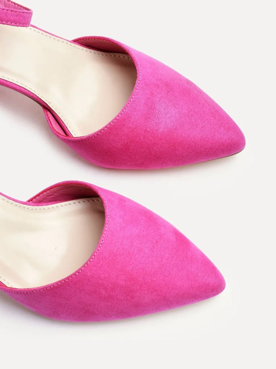 Rose - Linzi Larsa Coupe large Pointed Toe Escarpin