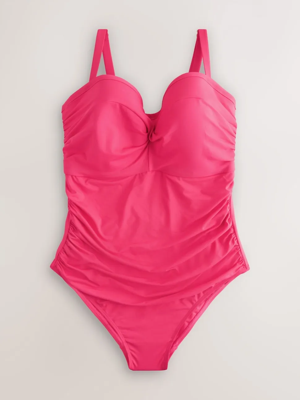 Rose - Maillot de bain bandeau à armatures F-K Ultimate Support Tummy Control
