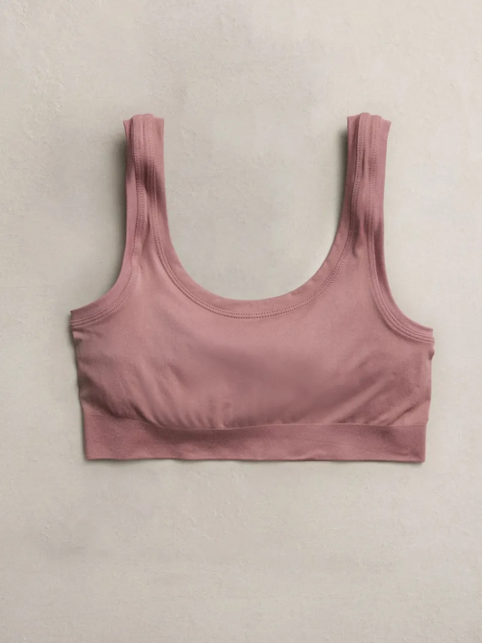 Rose - N.Soutien-gorge court très doux sans coutures Premium