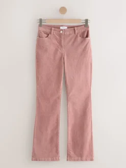 Rose - Pantalon bootcut en velours