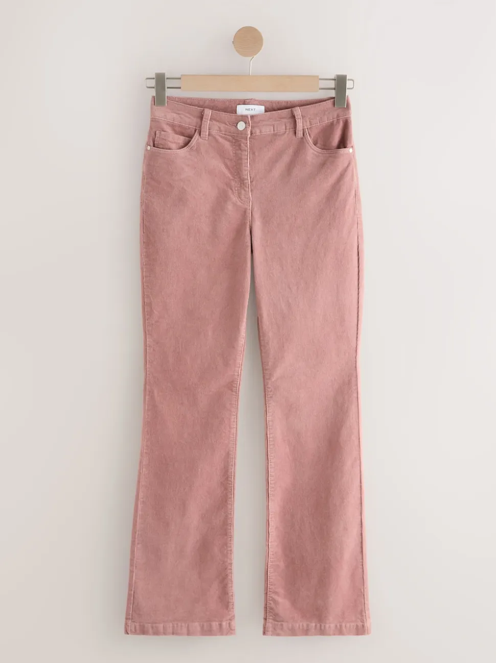 Rose - Pantalon bootcut en velours