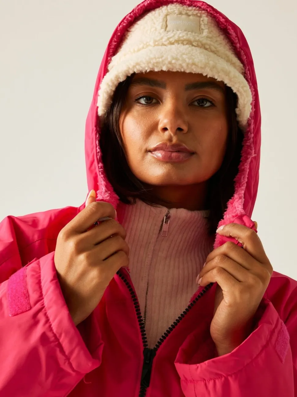 Rose - Peignoir Regatta imperméable pour adulte