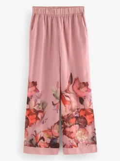 Rose - Pyjama boutonné B by Ted Baker en satin