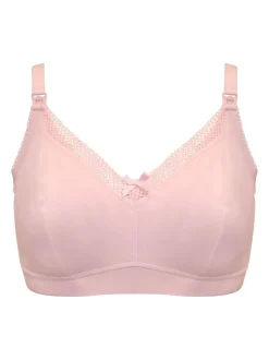 Rose - Soutien-gorge d'allaitement Pour Moi Love to Lounge en coton