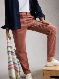 Rose - White Stuff - Pantalon en velours côtelé Twister