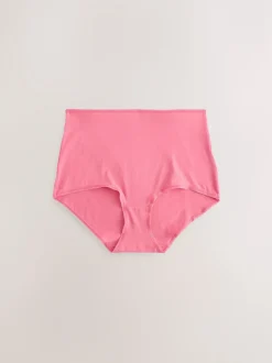 Rose baie - Culotte en coton riche 5 Pack