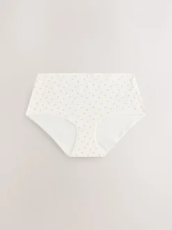 Rose baie - Culotte en coton riche 5 Pack