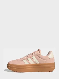 Rose clair - adidas baskets VL Court Bold
