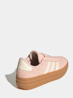 Rose clair - adidas baskets VL Court Bold