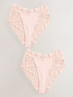 Rose clair - Lot de culottes en dentelle Ultimate Comfort 2