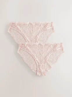 Rose clair - Lot de culottes en dentelle Ultimate Comfort 2