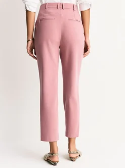 Rose clair - Pantalons Ajusté Habillé sculptant