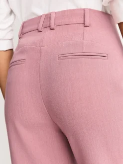 Rose clair - Pantalons Ajusté Habillé sculptant