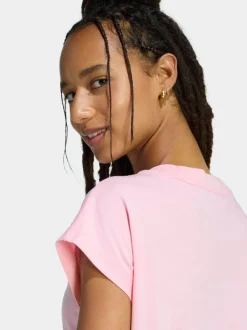 Rose clair - T-shirt adidas Essentials en jersey