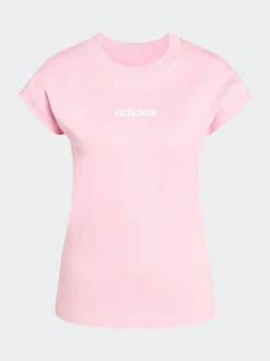 Rose clair - T-shirt adidas Essentials en jersey