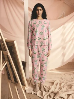 Rose lys de la vallée de - Pyjama Cath Kidston Twosie en coton