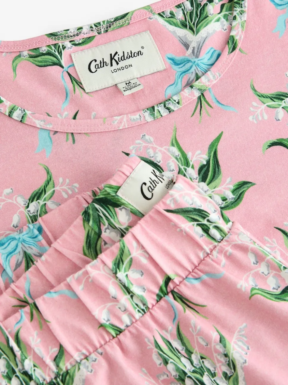 Rose lys de la vallée de - Pyjama Cath Kidston Twosie en coton