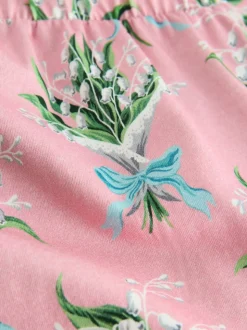 Rose lys de la vallée de - Pyjama Cath Kidston Twosie en coton