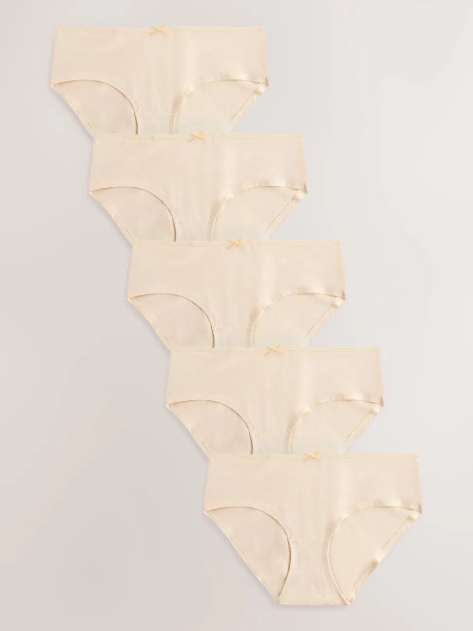 Rose Nude - Culotte en coton riche 5 Pack