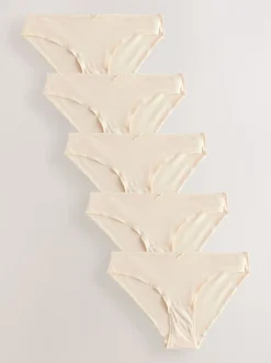 Rose Nude - Culotte en coton riche 5 Pack
