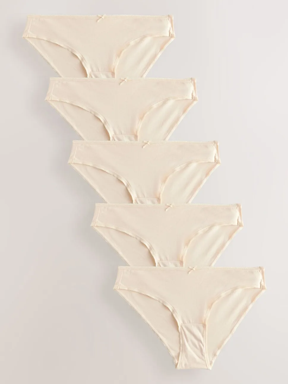 Rose Nude - Culotte en coton riche 5 Pack