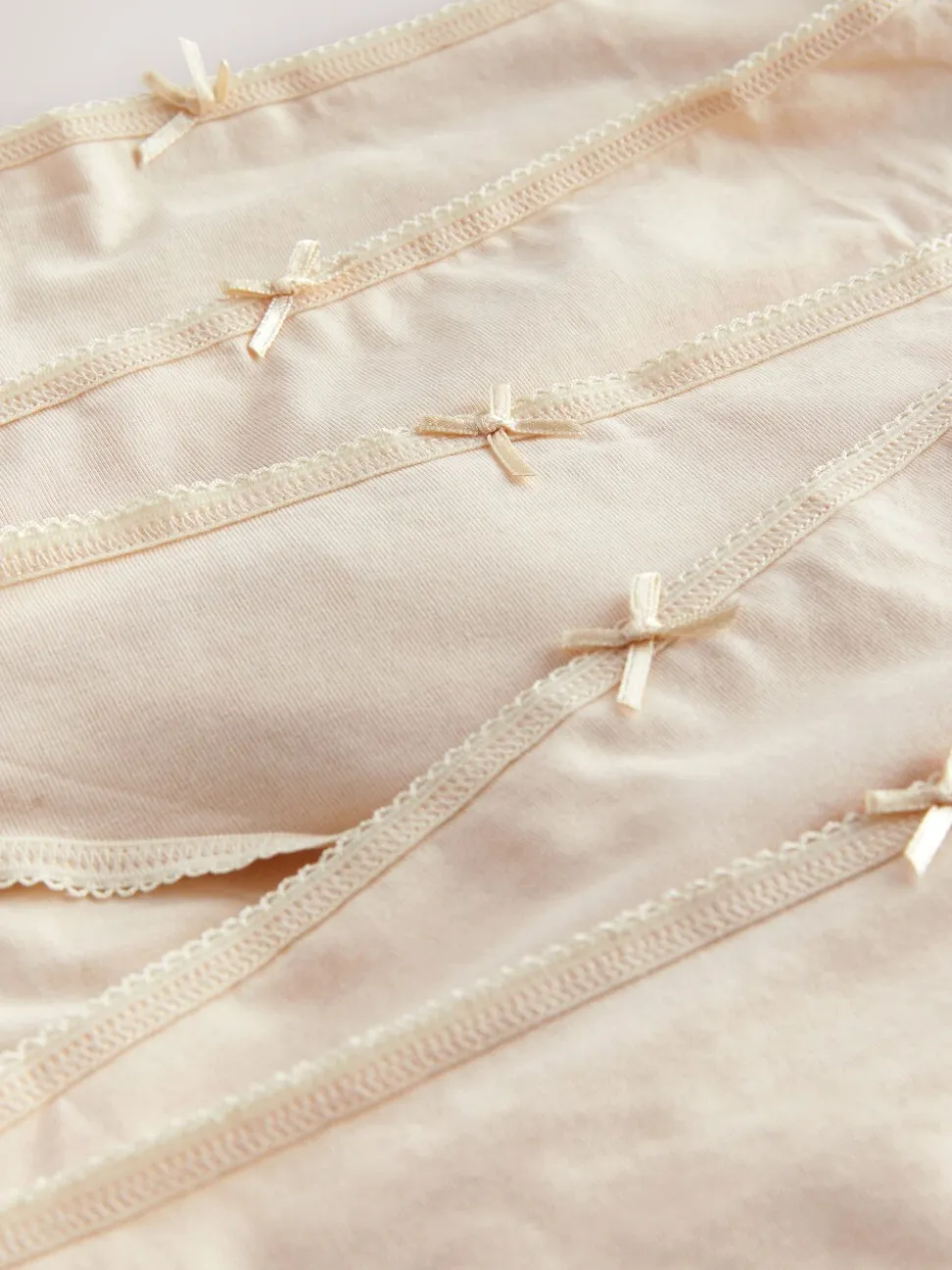 Rose Nude - Culotte en coton riche 5 Pack