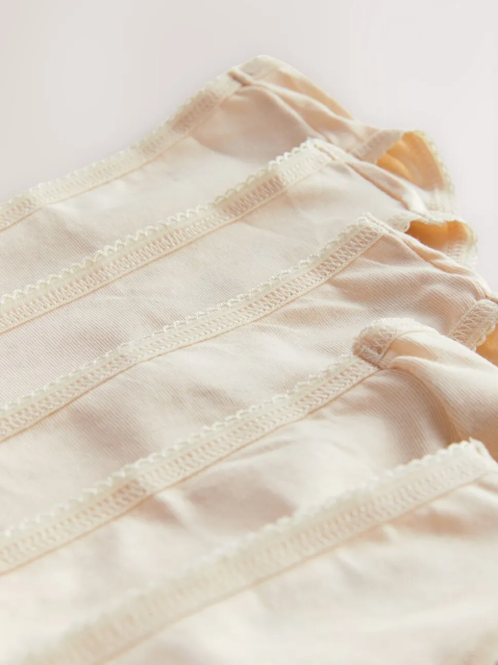 Rose Nude - Culotte en coton riche 5 Pack