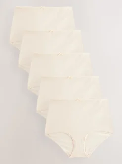 Rose Nude - Culotte en coton riche 5 Pack
