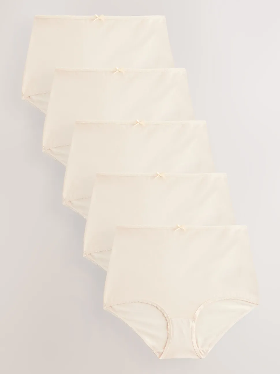Rose Nude - Culotte en coton riche 5 Pack