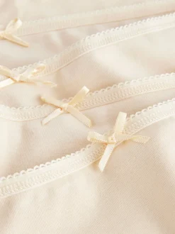 Rose Nude - Culotte en coton riche 5 Pack