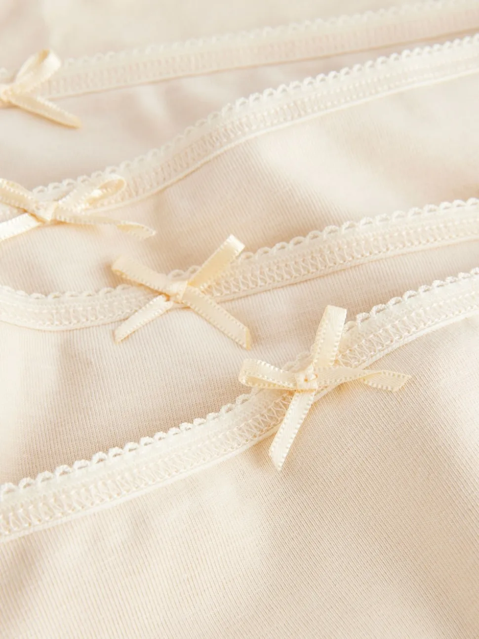 Rose Nude - Culotte en coton riche 5 Pack