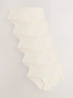 Rose Nude - Culotte en coton riche 5 Pack
