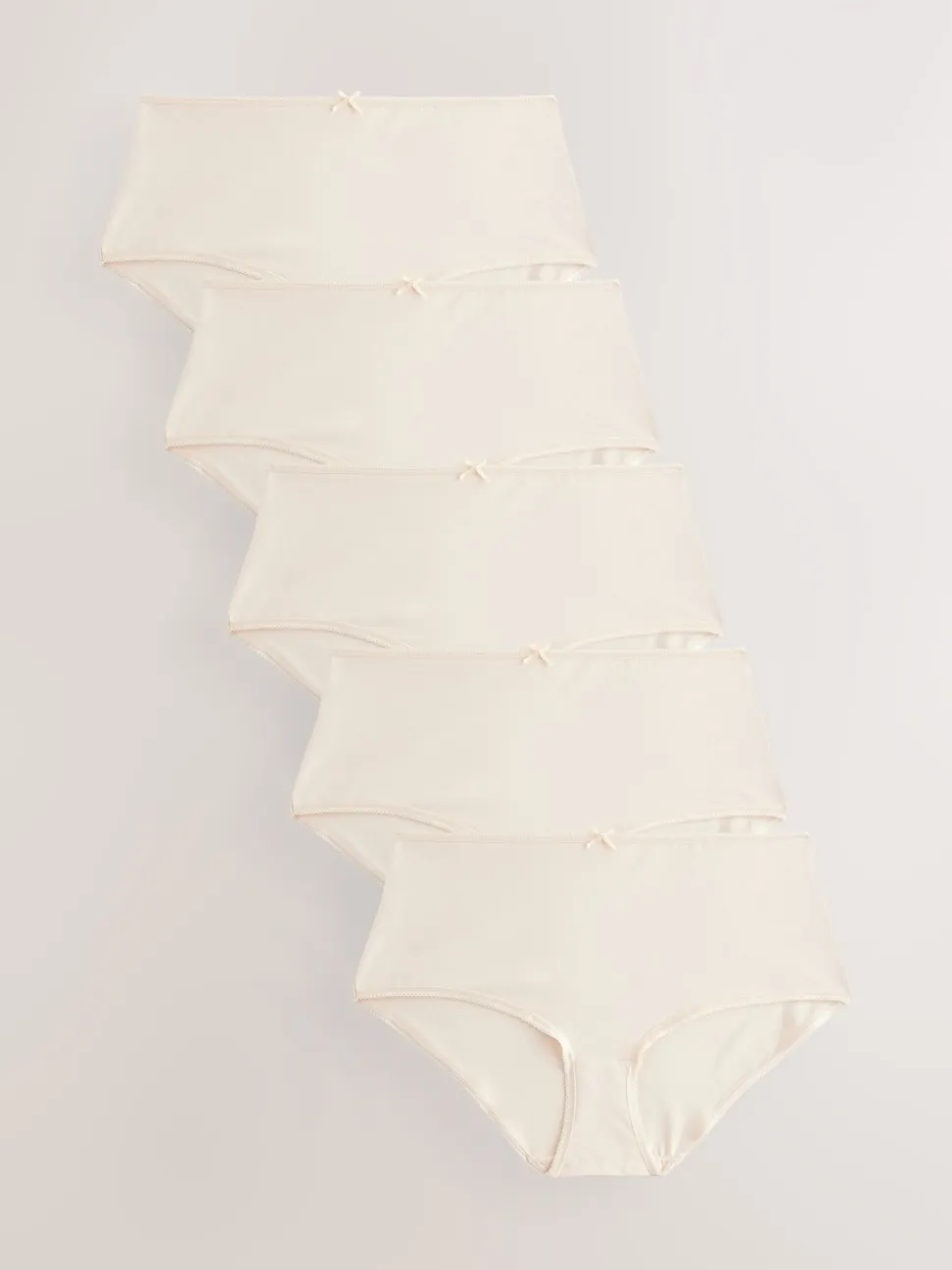 Rose Nude - Culotte en coton riche 5 Pack