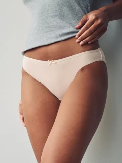 Rose Nude - Culotte en coton riche 5 Pack