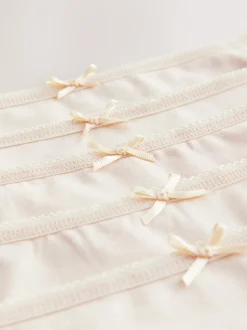 Rose Nude - Culotte en coton riche 5 Pack