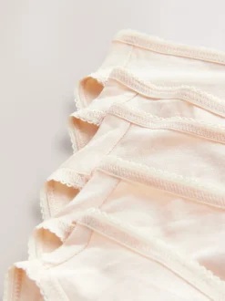 Rose Nude - Culotte en coton riche 5 Pack