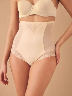 Rose Nude - Slips gainants fermes pour le contrôle du ventre