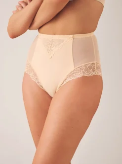 Rose Nude - Slips gainants fermes pour le contrôle du ventre
