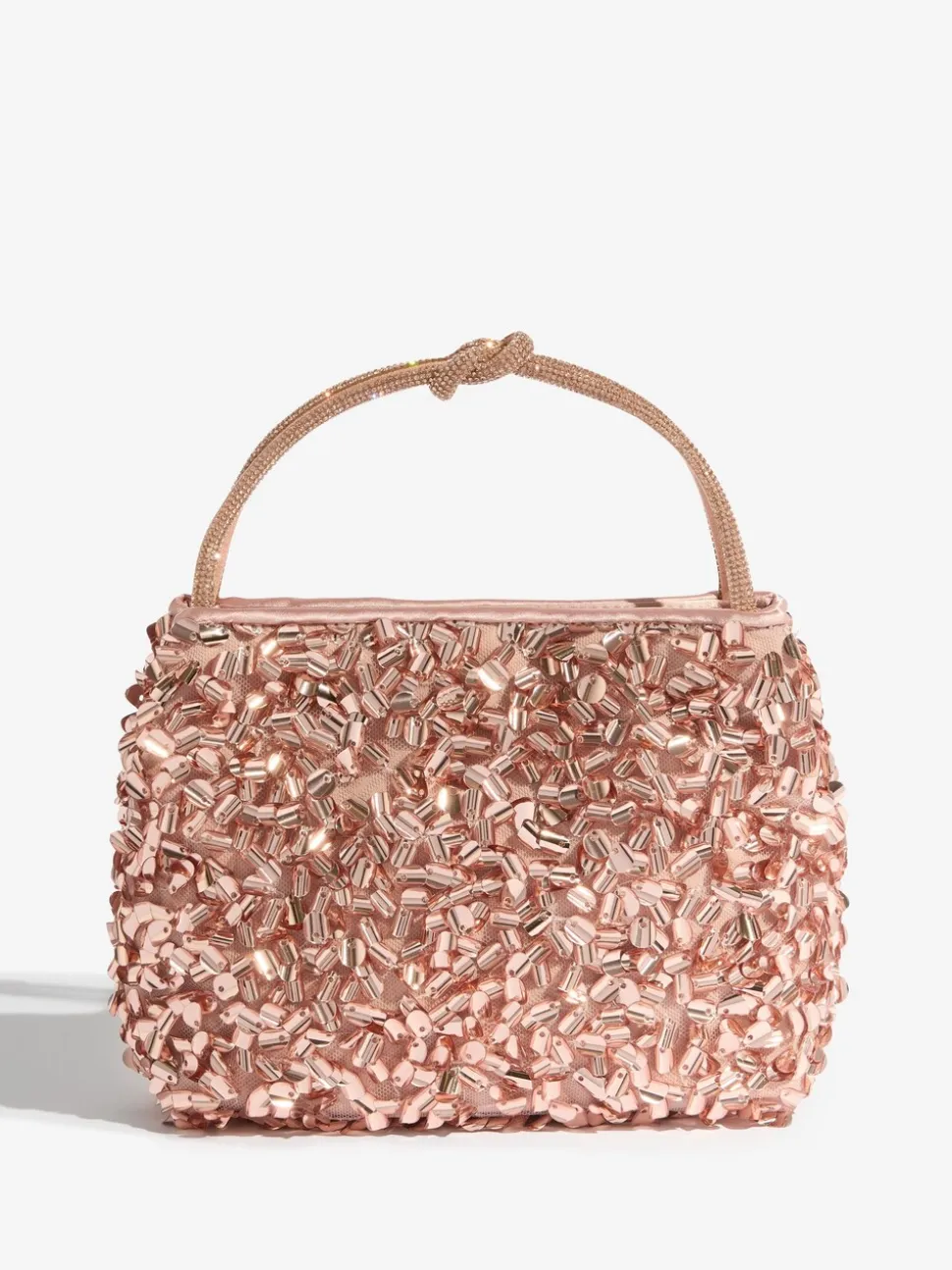 Rose Or - Friends Like These sac à poignée supérieure à sequins